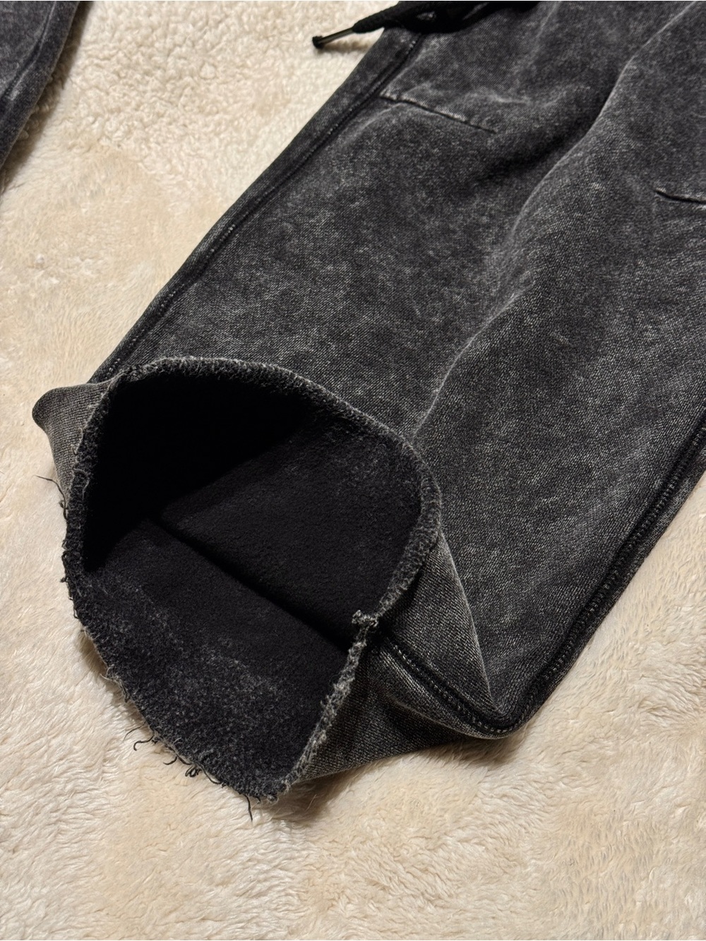 R13 Washed Black Drawstring sweatpants - Picture 11 of 12